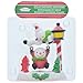 Greenbrier Christmas Solar Powered Swinging Snowmen - 3 x 3.5 Inches