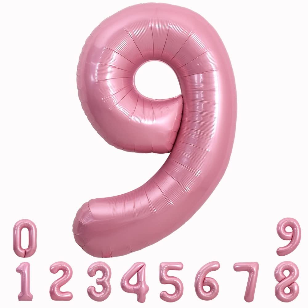 TONIFUL 40 Inch Light Pink Large Numbers
