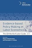 Image de Evidence-based Policy Making in Labor Economics: The IZA World of Labor Guide 2015