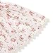 Flofallzique Summer Baby Girls Dress Vintage Flower Birthday Party Princess Dress With Bowknot