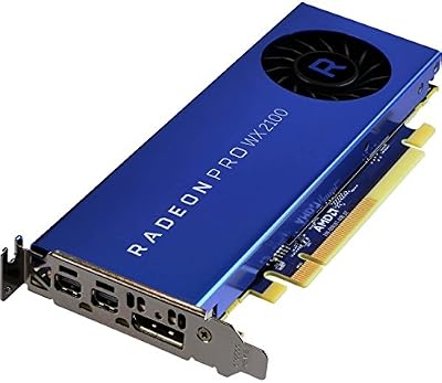 Dell AMD Radeon Pro WX 2100 2GB Graphics Card Mini DisplayPort for Precision
