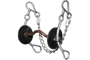 Circle Y REINSMAN Josey Go-Around Combination Bit for Horse - 5" Mouth - Stage C