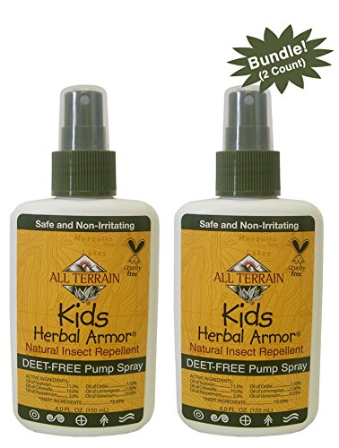 All Terrain Kids Herbal Armor DEET-Free Natural Insect Repellent Spray