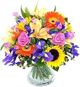 Clare Florist Fantastic Summer Memories Fresh Flowers Bouquet Lilies Roses view 1