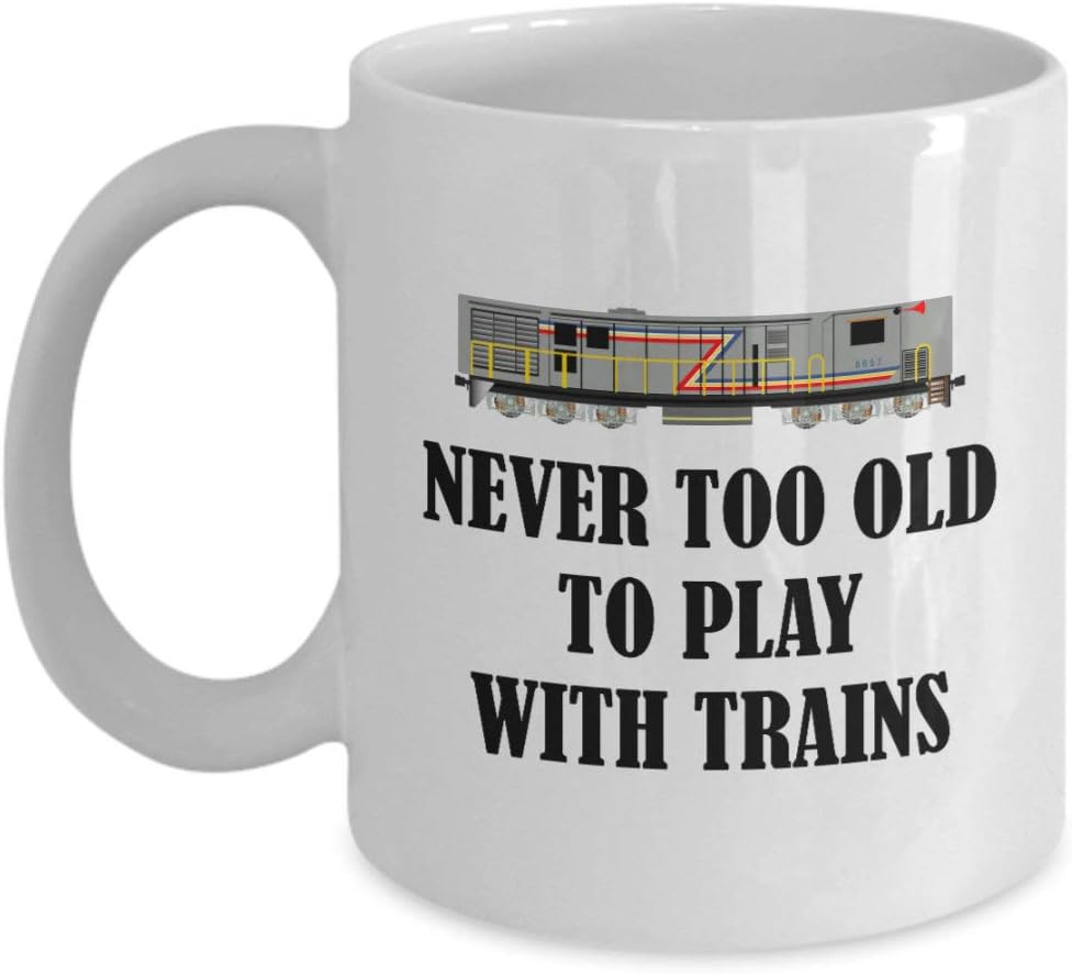 Railfan Gift Railway Enthusiast Mug Railroad Engineer Present