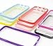 OKRAY Crystal Clear Scratch Proof Case Skin Bumper Cover with Clear Hard Back Panel for Apple iPhone 6 4.7-Inch, Pack of 10