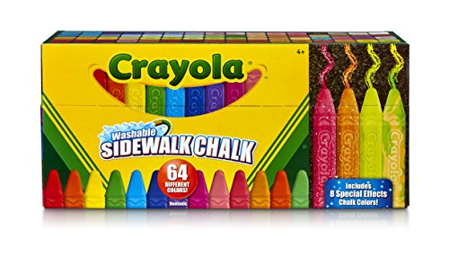 Crayola 64ct Ultimate Washable Chalk Collection