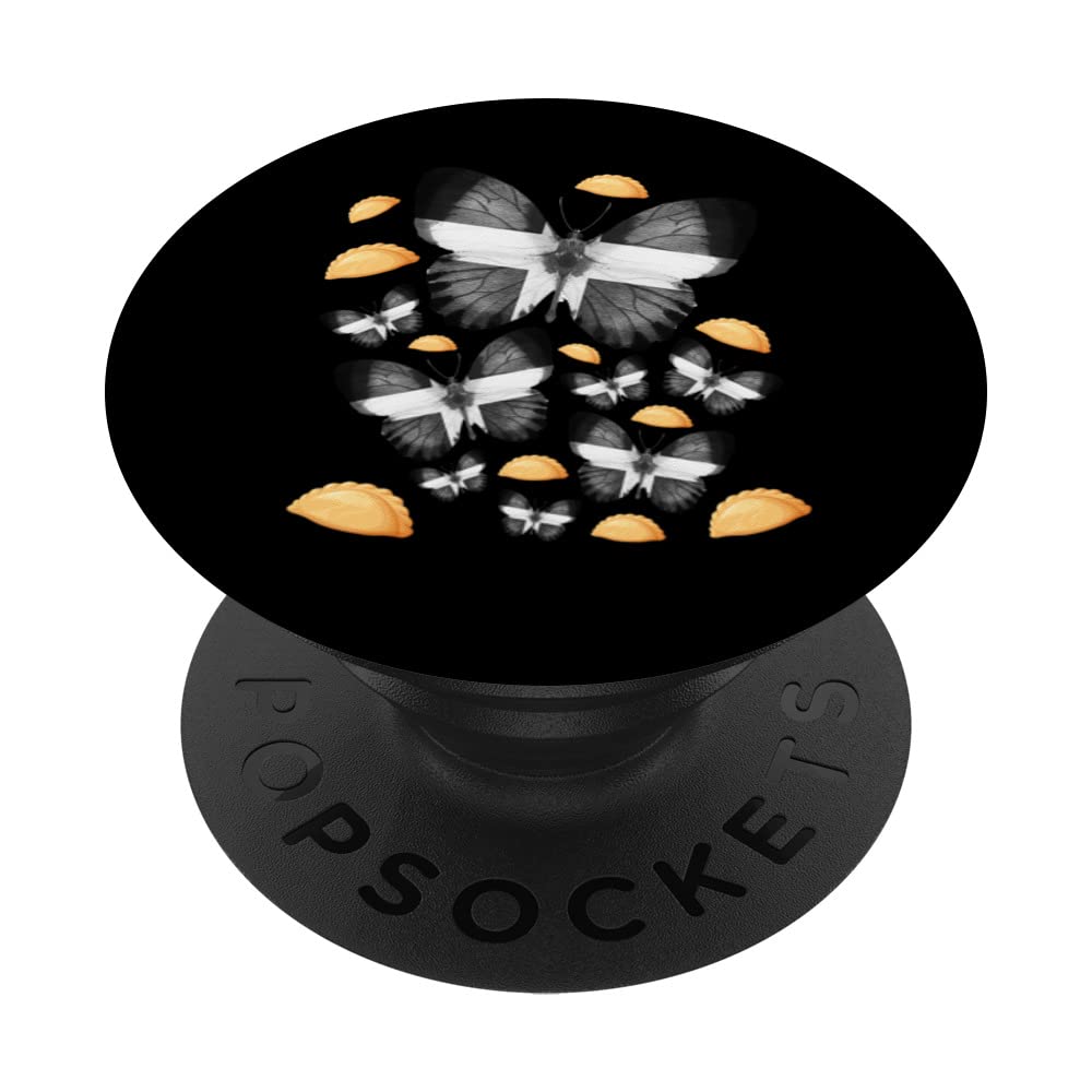 St Pirans Day Outfit For Kids & Cornish Pasty Idea Cornwall PopSockets Swappable PopGrip