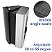 KIMILAR Adjustable 30 to 55 degree Angle Mount Compatible with Ring Video Doorbell Pro, Replacement Angle Adjustment Adapter Mounting Plate Bracket Wedge Kit with Screwdriver and Screws, Black