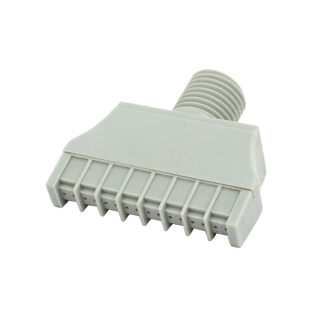 Sourcingmap 1/4BSP Male Thread 40mm Width ABS Windjet Air Blow Off Flat Jet Nozzle Gray