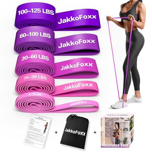 Resistance Bands,Pull Up Bands,Stretching Assist Bands Set for Men & WomenPortable Exercise, Muscle Training,Physical Therapy,Exercise Workout Bands for Working Out