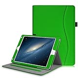 Fintie iPad 9.7 2018 2017/iPad Air 2/iPad Air Case - [Corner Protection] Multi-Angle Viewing Folio Cover w/Pocket, Auto Wake/Sleep for Apple iPad 6th/5th Gen, iPad Air 1/2, Green
