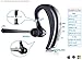 Bluetooth Headset,Bluetooth V4.1 Hand Free Wireless Earpiece with Microphone Noise Reduction Earbuds In-Ear Earphones for Business/Driving Clear Sound Headphones for iPhone Samsung and Android-Black