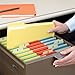 Smead Colored File Folder, 1/3-Cut Tab, Legal Size, Yellow, 100 per Box (17943)