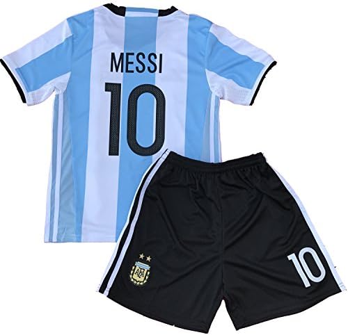Messi Jersey 2018 World Cup Qualifiers Argentina Soccer Jersey Youth (4-5 yrs old)
