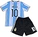 Messi Jersey 2018 World Cup Qualifiers Argentina Soccer Jersey Youth (6-7 yrs old)