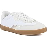 Juicy Couture Women's Lace-Up Fashion Sneaker Shoes – Classic Tennis Trainers for Casual, Comfortable Walking