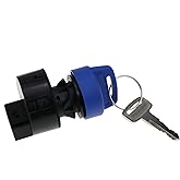 DVPARTS Ignition Switch with Keys 86405634 for New Holland Boomer 3045 2035 3040 20303050 T & TC Series Tractors T2210 T2220 TC29DA TC31DA TC33DA TC34DA TC40A TC40DA TC45A TC45DA