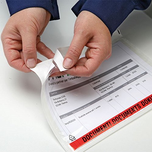 Propac z-pac4s pac-list Self-Adhesive Printed, A4 Folded in 4, 17.5 x 13 cm, Pack of 1000