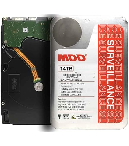 Amazon.com: MDD 14TB 7200RPM 256MB Cache SATA 6.0Gb/s 3.5-inch