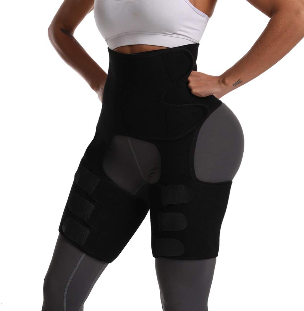 Waist Trainer Shaping Neoprene Thigh Shaper High Waist Ultra Light Thigh Trimmer Butt Lifter Shapewear and Hips Belt
