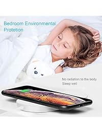 Cargador inalámbrico magnético OSMCELL para Apple Watch, compatible con iWatch Series 4 3 2 1, 2 en 1 Soporte de plataforma de carga Compatible con con para iPhone Xs   XS MAX   XR   X   8   Plus
