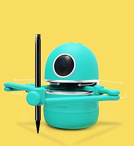 DIKIMO Drawing Educational Toys AI Painting Robot Witch Can Teach Children to Draw Step by Step and Mathematical Calculation (60 Painting Scenes)