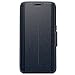 OTTERBOX Strada Series Leather Wallet Case for Samsung Galaxy S7 Edge - Frustration FRĒe Packaging - Tempest Night (Tempest Blue/Navy Blue Leather)