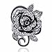 SMOO 2016 Newest Fashion Retro Crystal Jewelry Big Flower Shape Elegant Vintage Rings For Women (8)