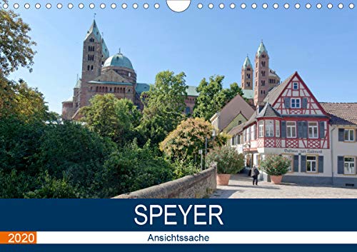 Speyer - Ansichtssache (Wandkalender 2020 DIN A4 quer): Eine etwas andere Sicht auf Speyer (Monatska by