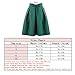 Hanlolo Fashion Women Girls Cute Skirts Bow High Waist A Line Skirts Dress Green