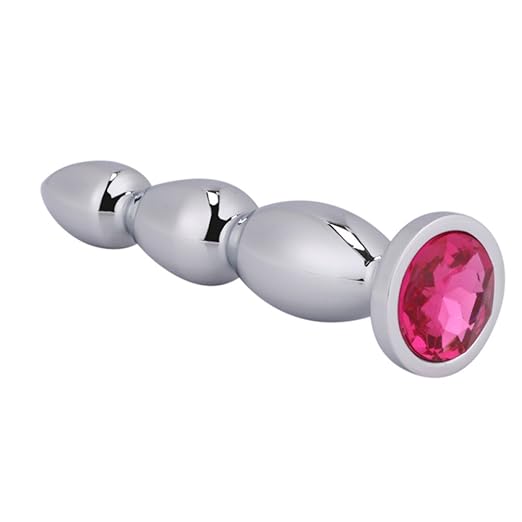 Anal Plug Zariavo,Herzförmige Basis mit Schmuck Birth Stone Butt-Anal-Play