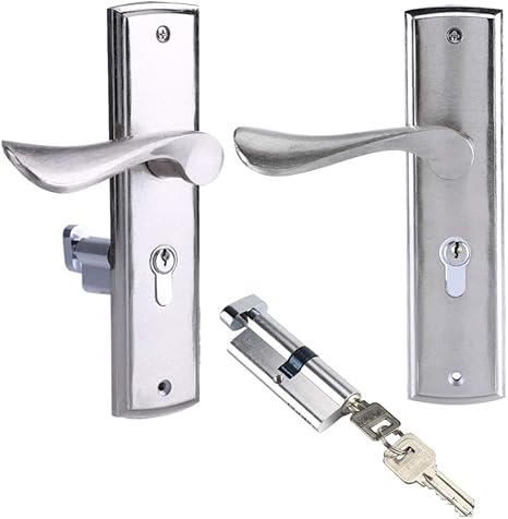 Puerta De Aluminio Cerradura Interior Puerta De Casa Manija Cerradura