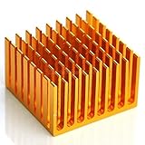 Electronics-Salon 2PCS Aluminum Heatsink, 1.48" x 1.44" x 0.93", Heat-Sink.