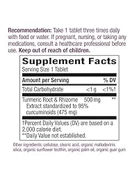 Nature's Way Turmeric, 120 tabletas x 2, 15356, 1