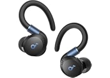 Soundcore Sport X20 by Anker, True-Wireless Workout Earbuds, Rotatable and Extendable Ear Hooks, Noise Cancelling, Deep Bass,