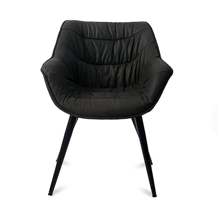 @home by Nilkamal Versace Arm Chair (Charcoal)