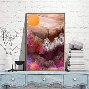 Framed Canvas Wall Art for Living Room,...