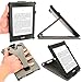 iGadgitz Black PU Leather Case Cover Compatible with Amazon Kindle Paperwhite 2015 2014 2013 2012 with Sleep/Wake Function & Integrated Hand Strap