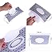 8 Pieces Wet Wipe Pouch Baby Wipe Case Holder Dispenser Refillable Moist Diaper Wet Wipe Clutch Strap Bag Wipes Container (No Wipes in It), 8 Assorted Styles