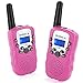 Bobela T388 Best Friendly Walkie Talkies as Thanksgiving Day Gifts for Girls Women / Two Way Radio Toys for Kids Hiking / Cute Long Range Walky Talkie with Lamp for Home Car Wedding ( Pink 2 Pack )