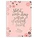 Erin Condren Designer Petite Planner with 80 Pages, 6 Undated Months and Sticker Sheet - Gratitude Journal, Inspirational Quote Cover, Goal and Intention Setting, Functional Stickers