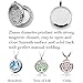 3PCS Aromatherapy Essential Oil Diffuser Locket Pandent Necklaces Mixed Style Tree of Life-Reindeer-Celtic Diffuser Necklace +12 Color Felt Pad