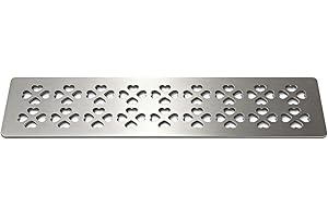 TIANZHENGLIZHI Brushed Stainless Steel Shower Niche Shelf - 12" Rectangular for Prefabricated Niches | Recessed Wall Shelf fo