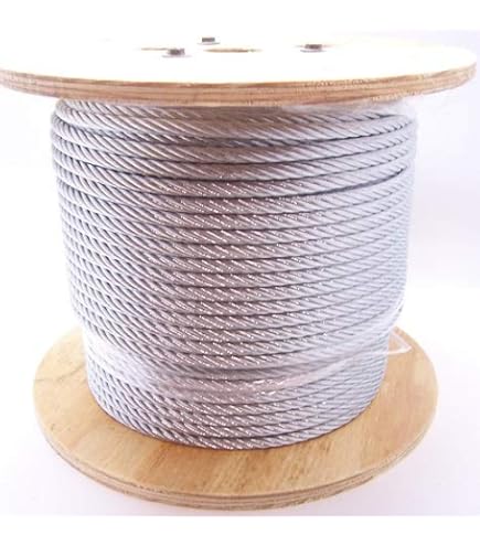 304 Stainless Steel Wire Rope Cable, 5/64", 7x7, 100 Ft, Made In Korea - Foto 7