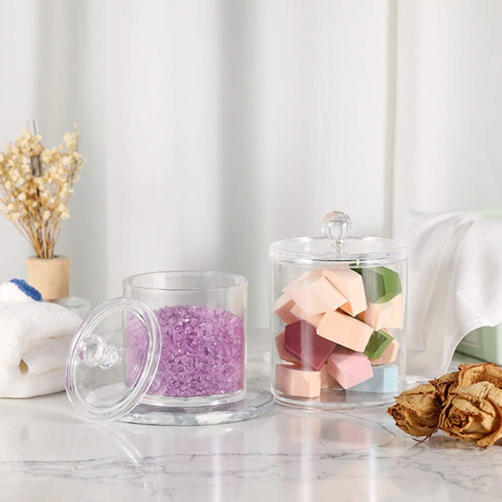 Athemeet 3PCS Organizador Discos Desmaquillantes,Almacenamiento de baño