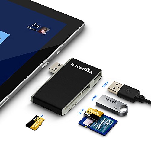 Rocketek aluminum usb 3.0 memory card reader with sd / …