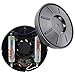 PeleusTech WST Head Mask Full Face Single Canister Electric Ventilative Biochemical Gas Mask[No Actual Anti-Virus Function] Toys Masks for Children, Cosplay,Halloween and Party - (Black)