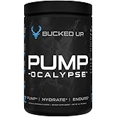 Pump-ocalypse Blue Raz | Nitric Oxide and L Arginine Supplement with Citrulline Malate, GlycerPump | Ultimate N.O. Booster | Lean Muscle Support for Blood Flow, Vascularity, Hydration and Endurance