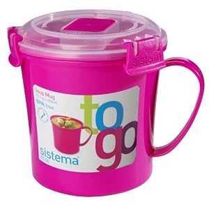 Sistema Plastic Soup Mug 656ml